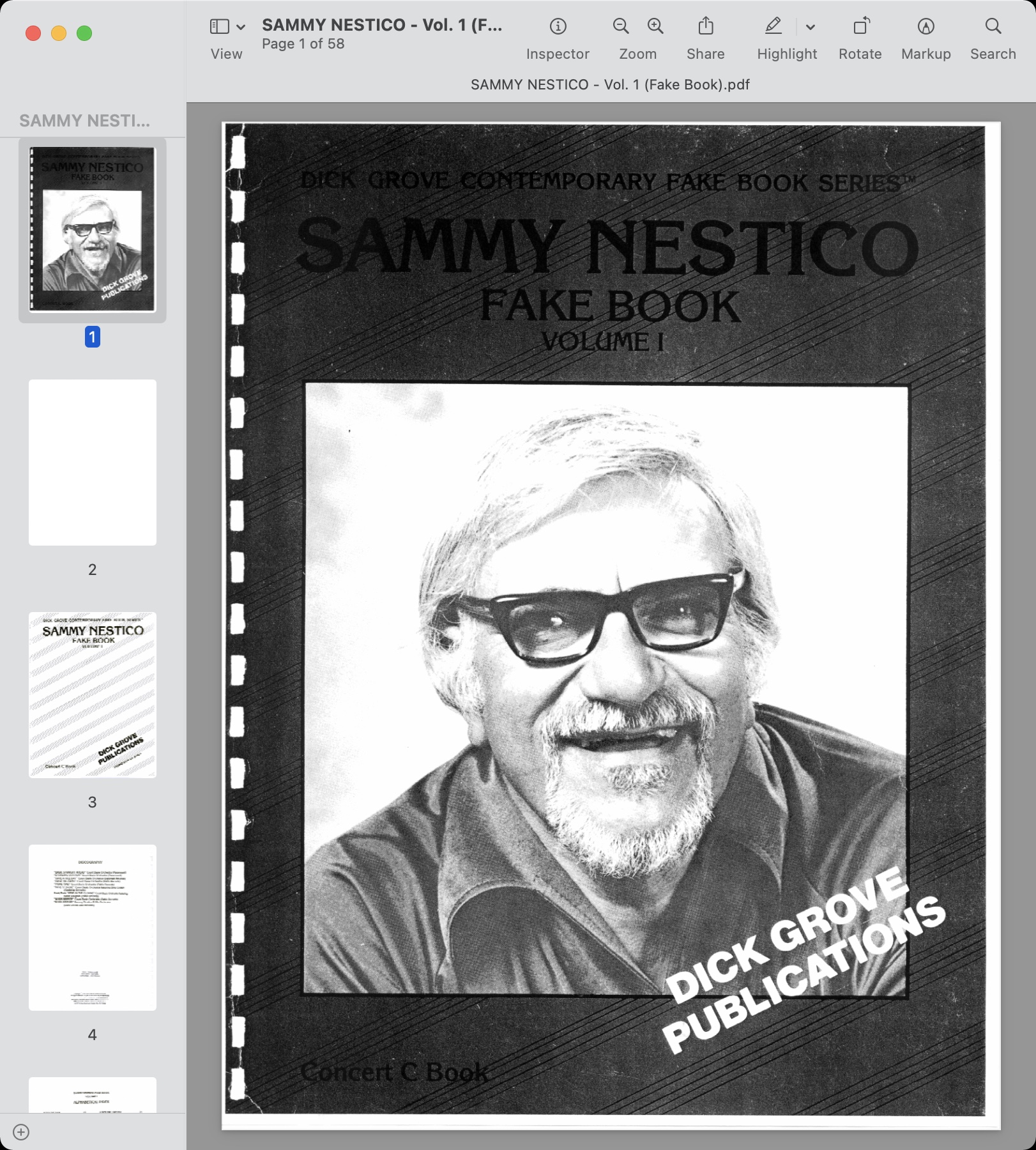 SAMMY NESTICO - Vol. 1 (Fake Book).jpg